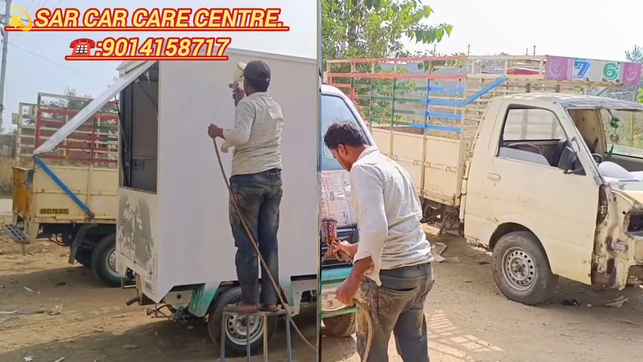 #MARUTI SUPER CARRY FULL PAINTING #PALAMANER ☎:9014158717