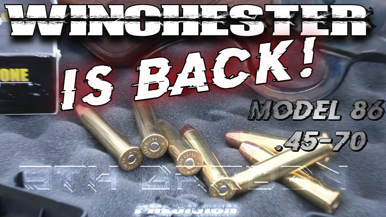 Winchester is BACK! NEW OLD GUNS - Winchester Model 86 45/70