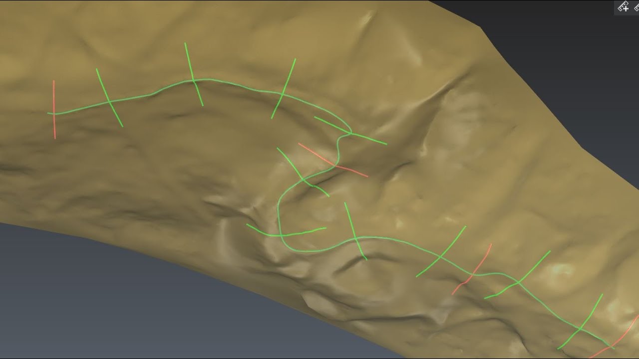 Cyclone 3DR - Creating Cross Sections