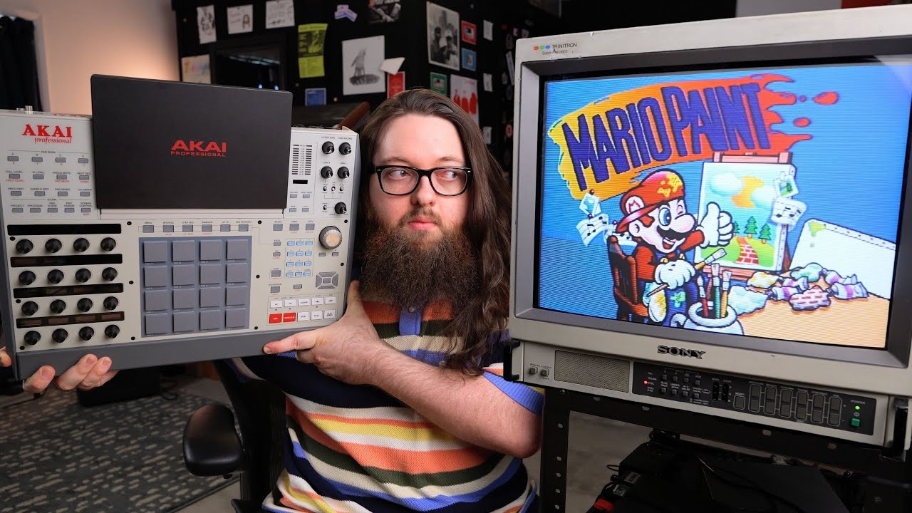 Sampling Mario Paint