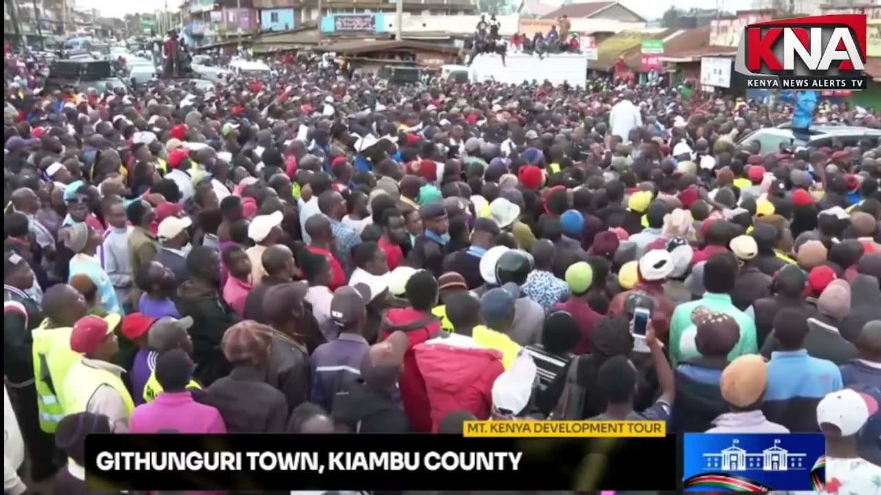 DRAMA! UDA LEADERS FACE HOSTILE CROWD AT GATHONI WAMUCHOMBA'S GITHUNGURI CONSTITUENCY