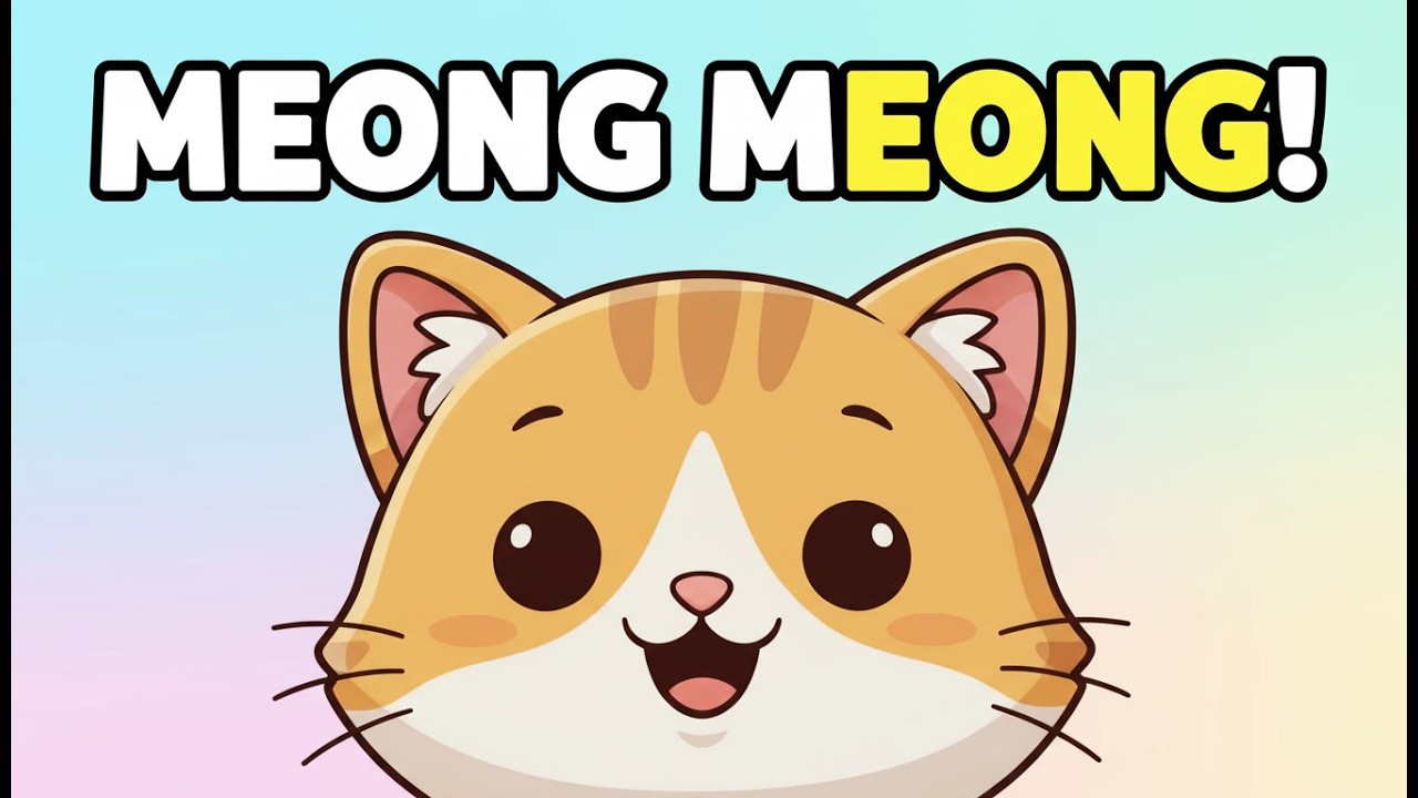 Meong Meong 🐱 Lagu Anak Kucing Lucu | Lagu Anak Indonesia