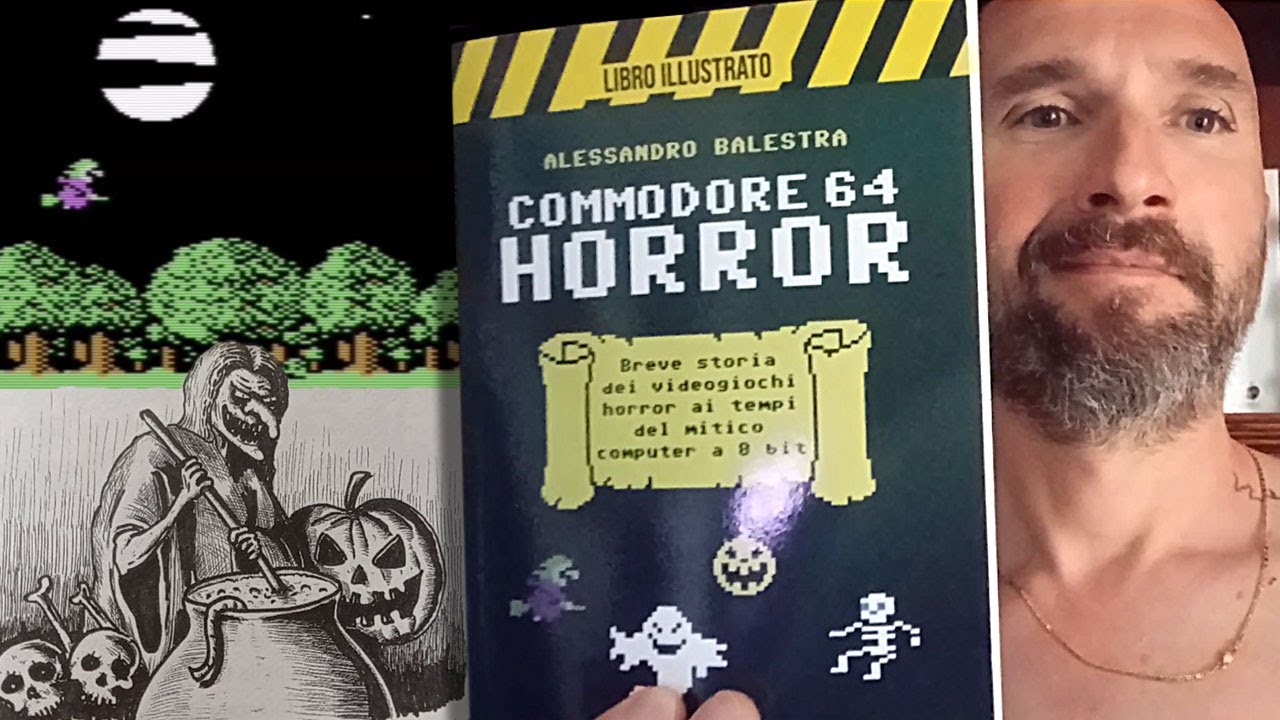 Commodore 64 Horror: il libro illustrato