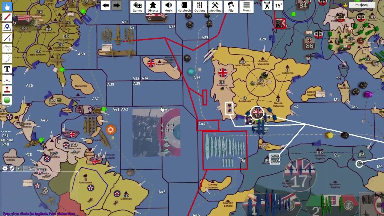 Operation Stormy Weather British Alliance Turn 12 Winter '18