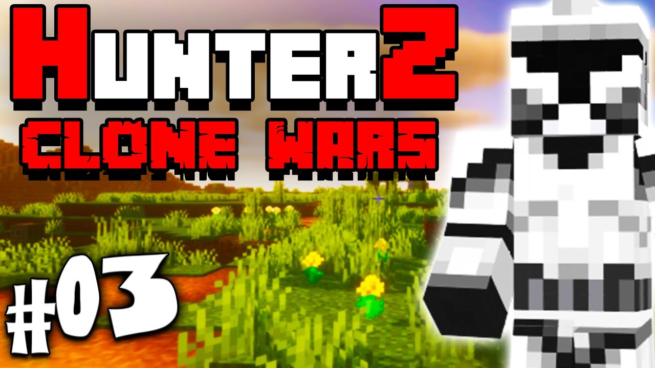 Minecraft HunterZ Apocalypse Zombie :  Exploration | Minecraft HunterZ Clone Wars | Episode 3