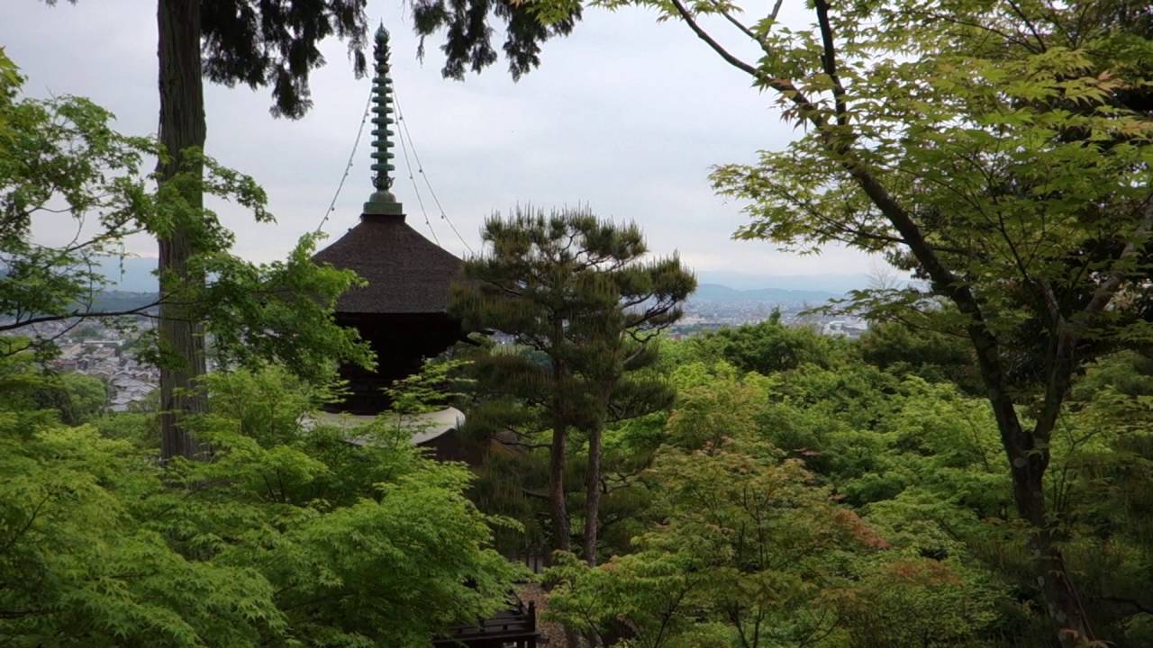 View from above Jojakkoji Temple