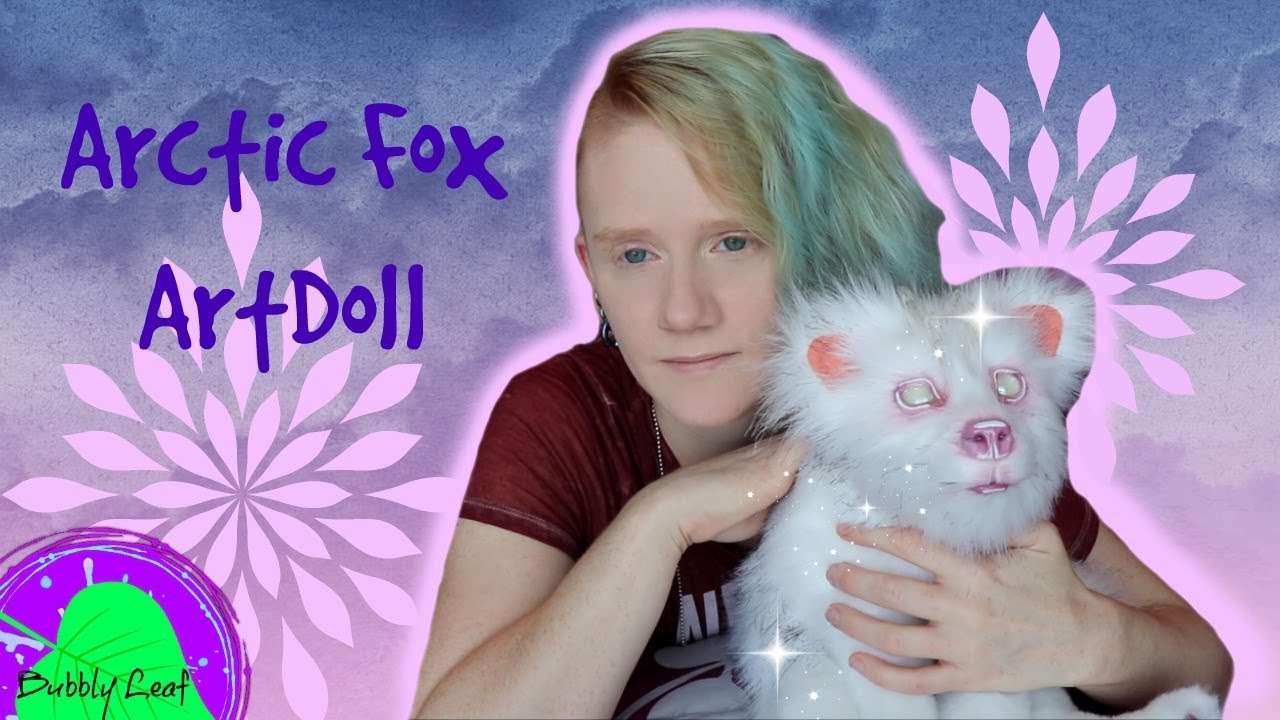 Crystal Arctic Fox ArtDoll || ArtDoll Plush Tutorial