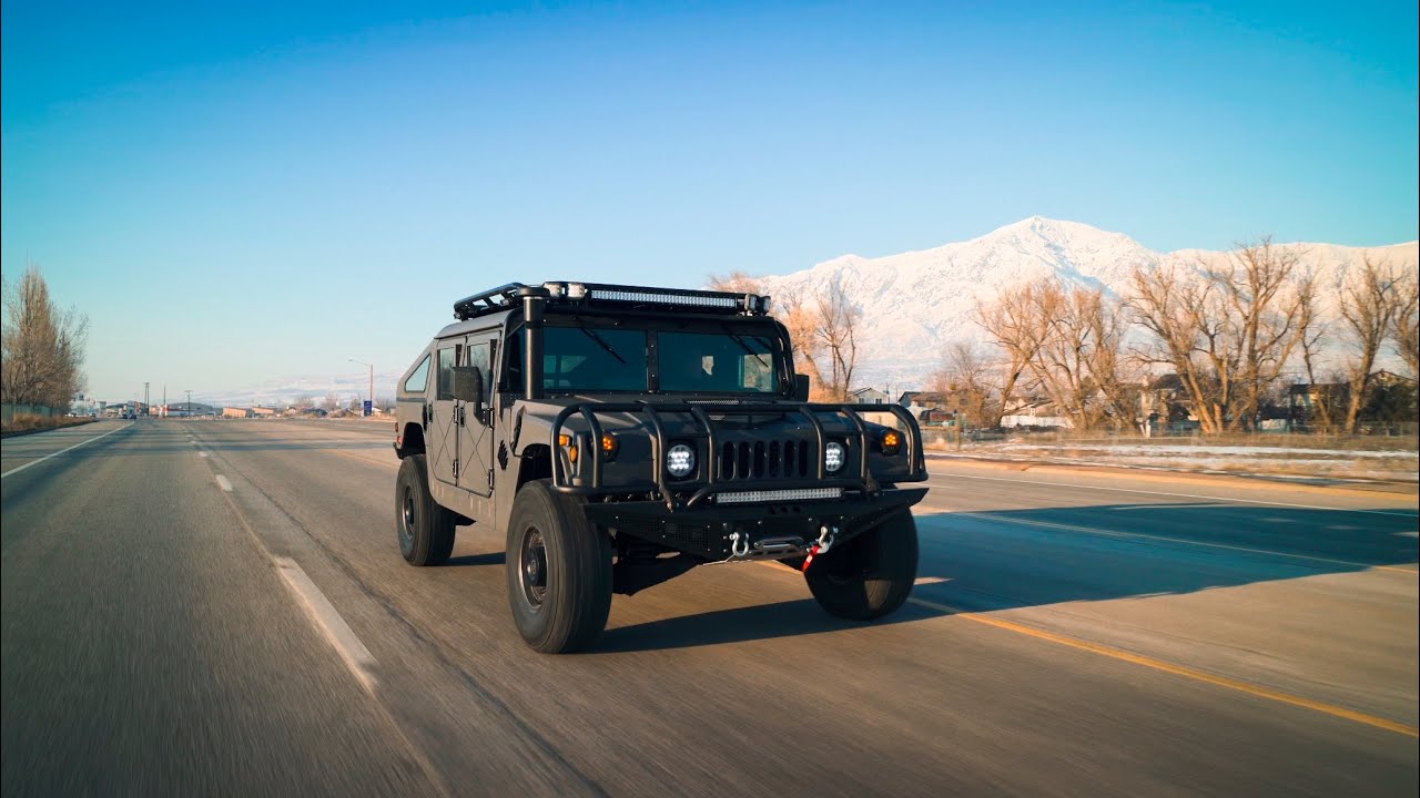 Cummins Humvee 4.5L Turbo Diesel Conversion. HMMWV / HUMMER H1