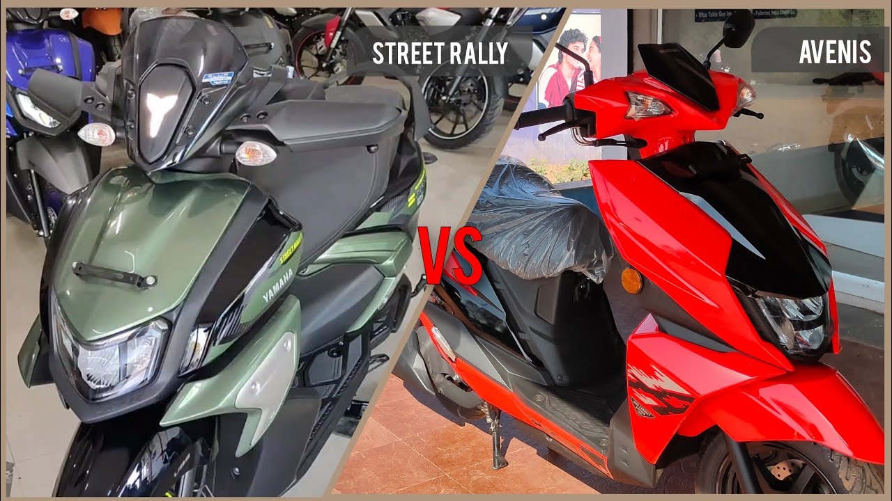 Street rally vs Avenis || YAMAHA STREET RALLY vs SUZUKI AVENIS  || HARSH VERMA