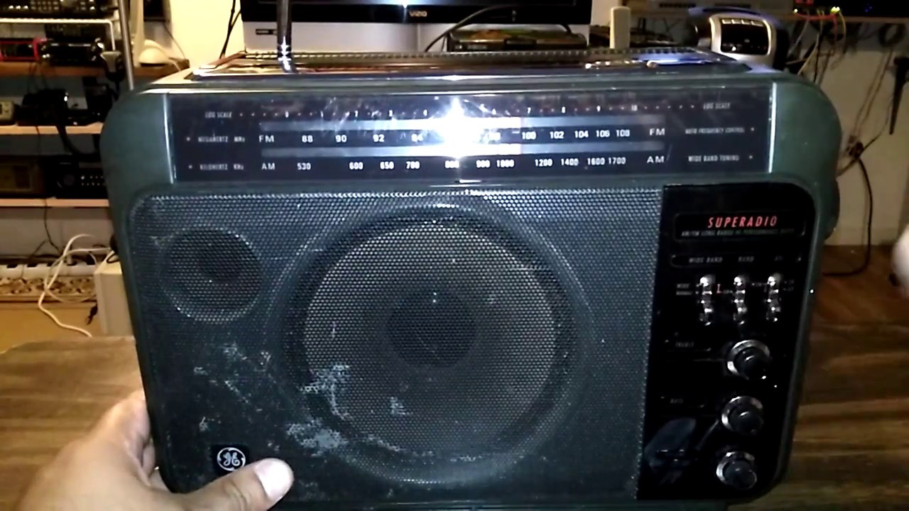 Recent eBay purchase of the GE Super Radio 3
