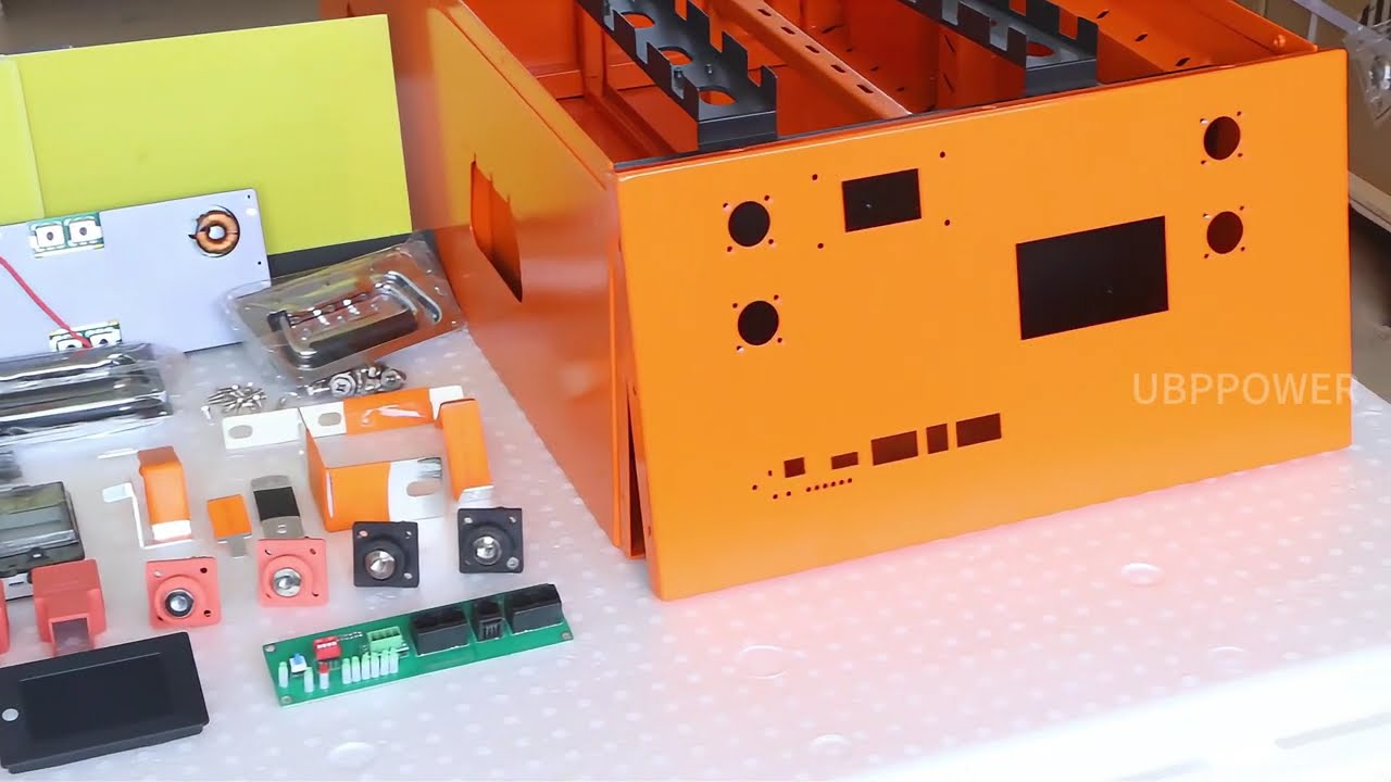 UBPPOWER 48V DIY Battery Box Kit For 280Ah 304Ah 314Ah LiFePo4 Battery Cell