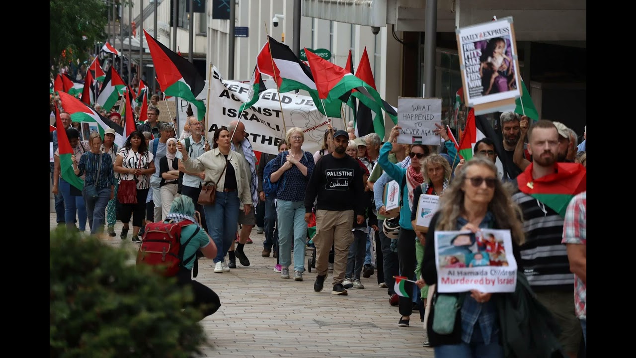 Silent march against starvation and gencoide