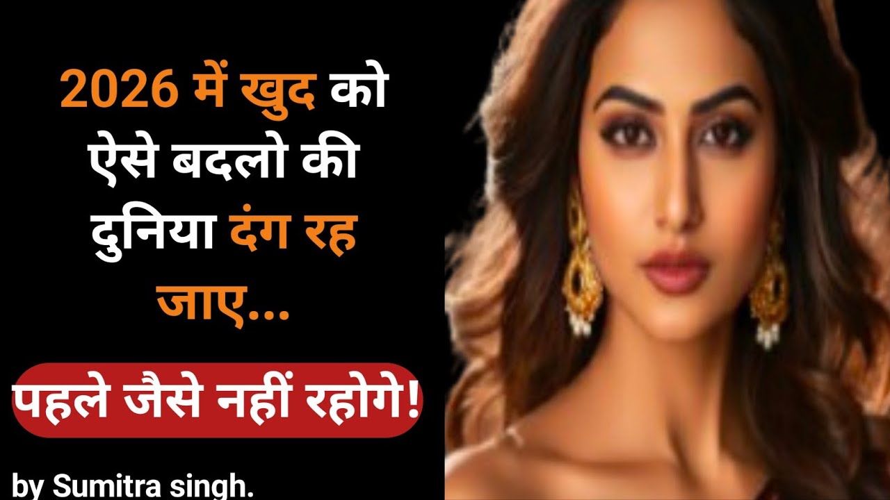 2026 में खुद को ऐसे बदलो की दुनिया दंग रह जाए | personality development tips for girls 🙋‍♀️|