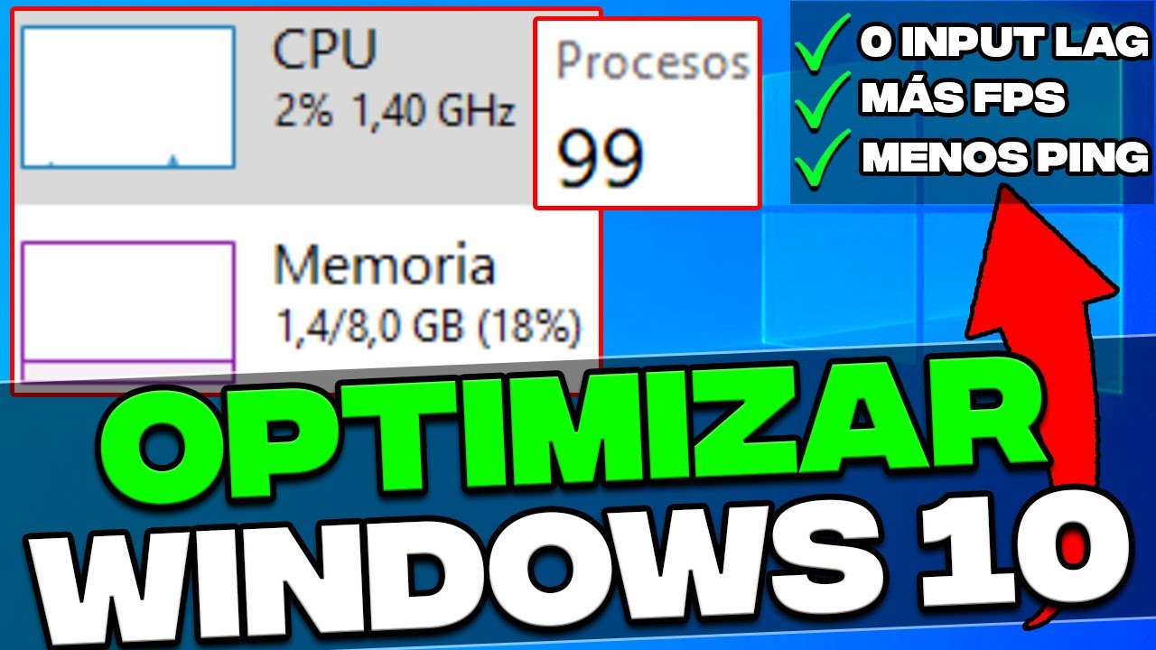 Como OPTIMIZAR Windows 10 para juegos y mejorar el rendimiento 2022 (Parte 2)