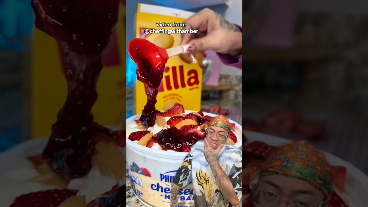 Trying No Bake Nilla Wafer Cheesecake!