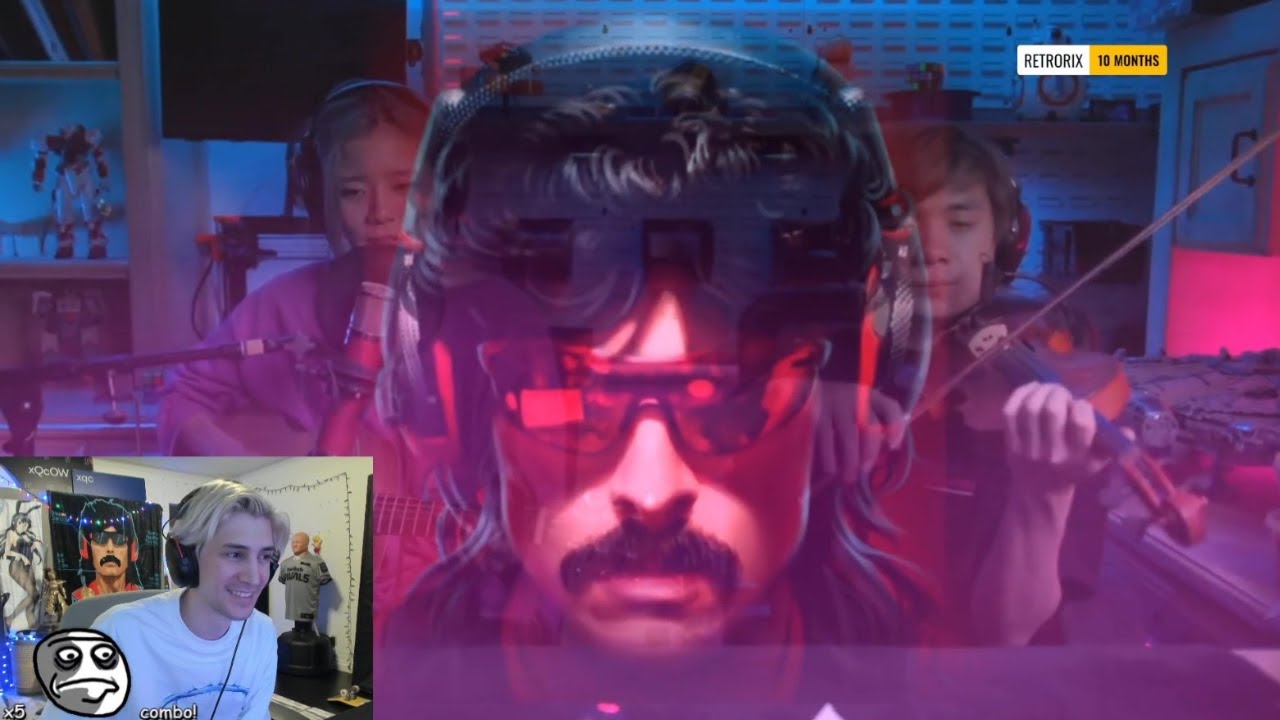 xQc reacts to forsenCD PICK A CARD