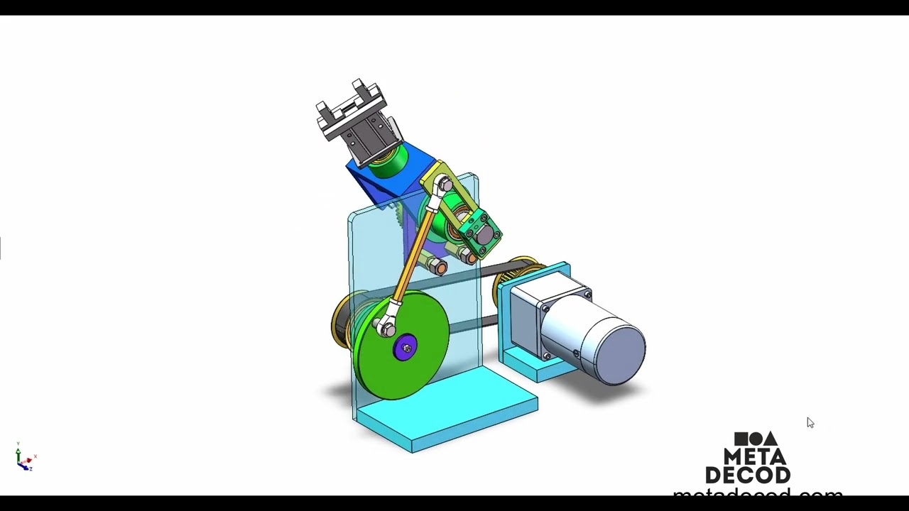 Custom design service for a four link mechanism and a bevel gear planetary gear mechanism