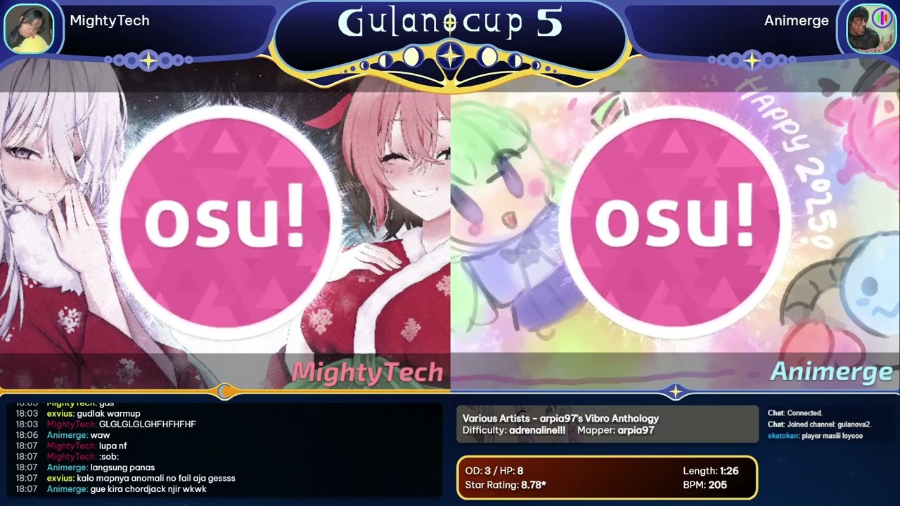 GULANOCUP #5 RO32 Upper Bracket : MightyTech vs Animerge