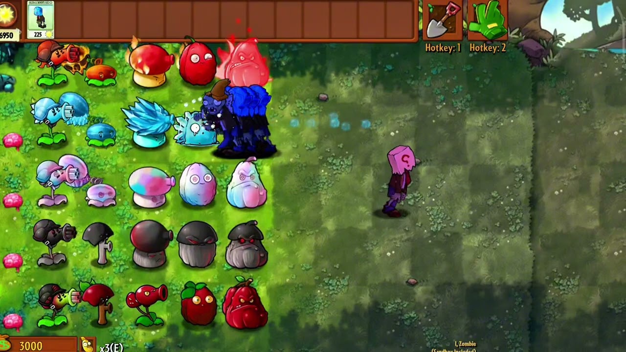 [PVZ FUSION 3.4.1] family fusion plant vs mystery box head zombie #fyp #pvzfusion #gamer #viral
