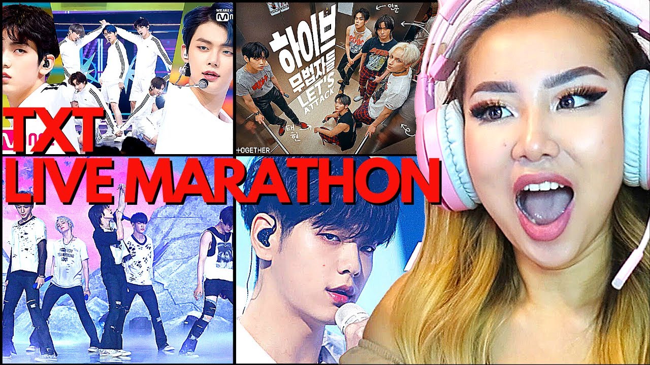 TXT LIVE MARATHON 'RUN AWAY'🏃 'LO$ER=LO♡ER' 💔 '‘0X1=LOVESONG  feat. Seori' ❤️ 'ANTI-ROMANTIC' 💔
