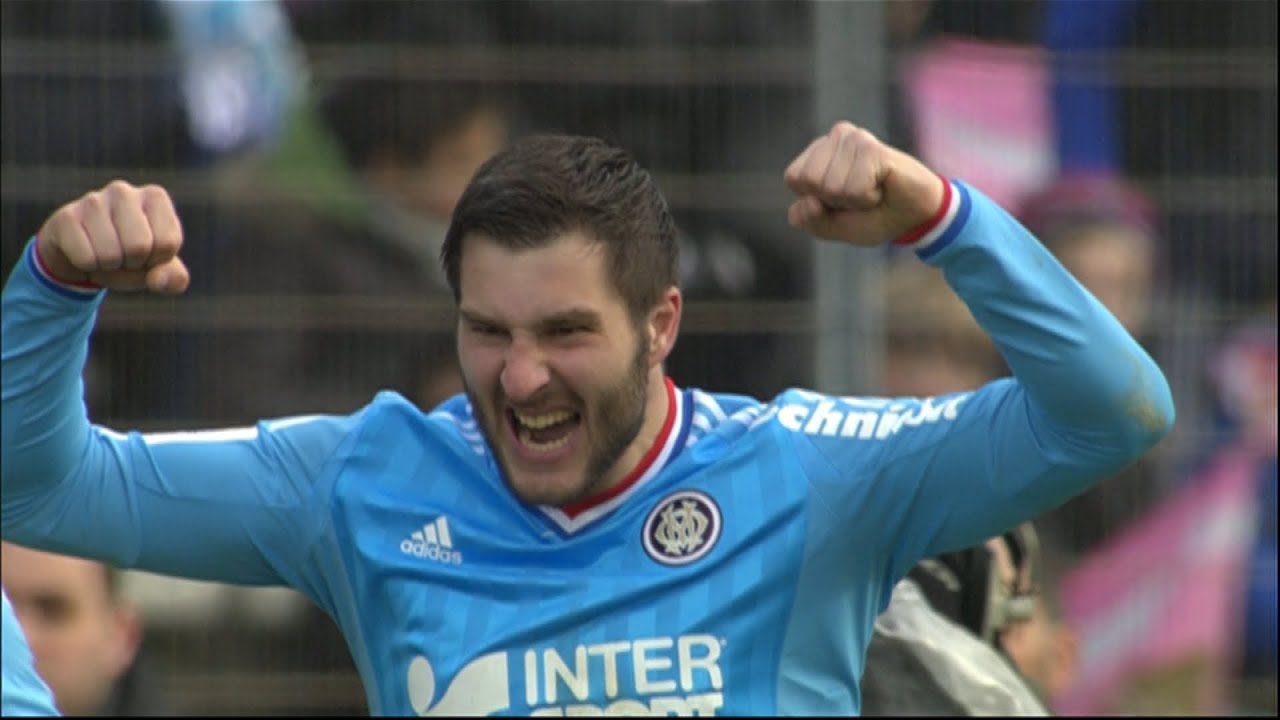 Goal Andr&eacute;-Pierre GIGNAC (50') - Evian TG FC - Olympique de Marseille (1-1) / 2012-13