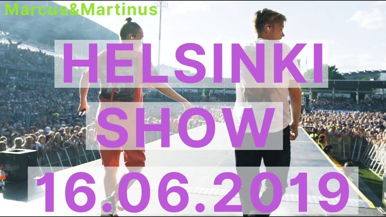 Marcus&Martinus – Helsinki Show June 2019!