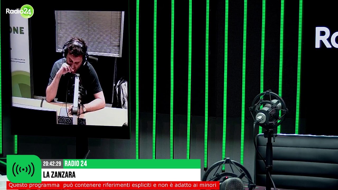 La zanzara del 10/07/2023