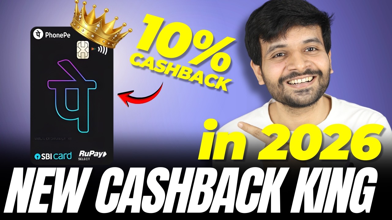 New PhonePe SBI Black Credit Card : NEW CASHBACK KING in 2026