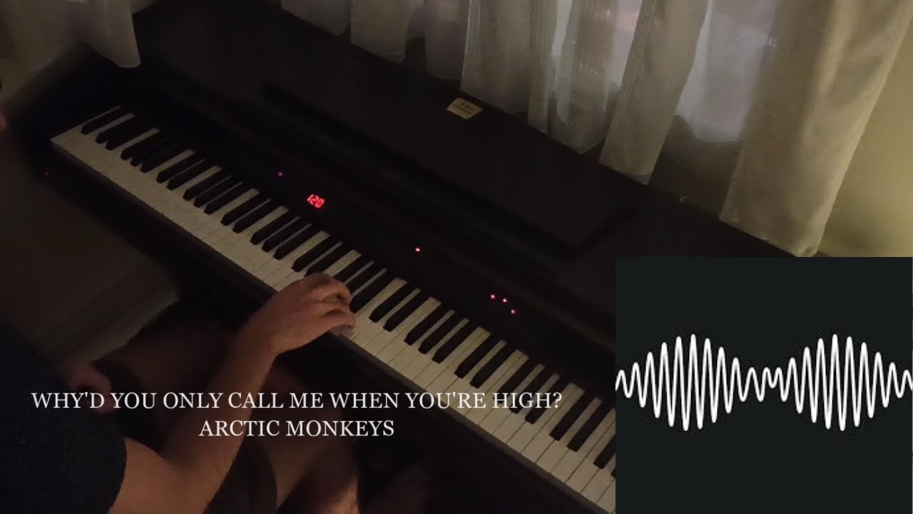Arctic Monkeys-Why'd you only call me when you're high? (piano cover)- J.R.Olazabal