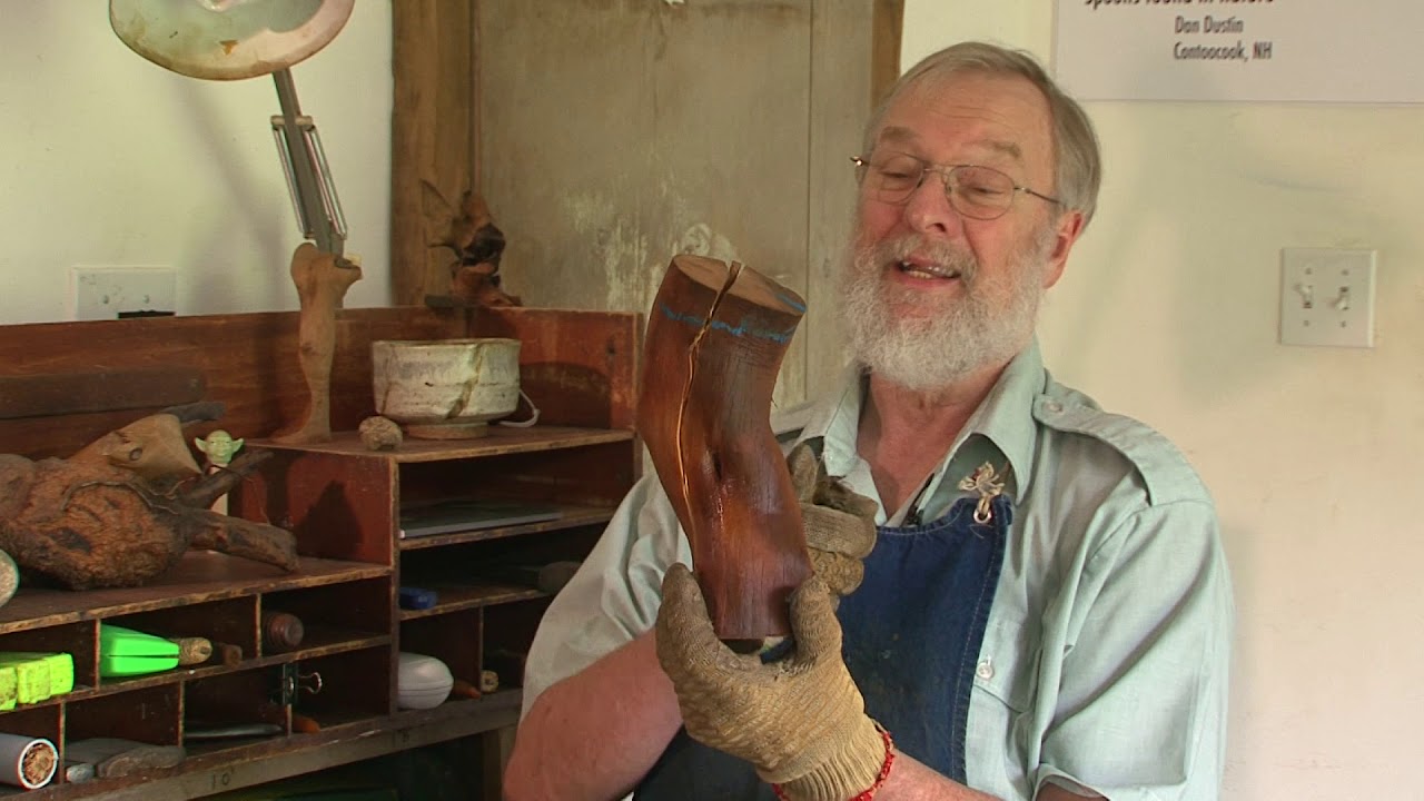 Splitting Out Wooden Spoons