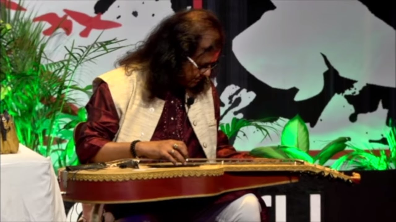 Journey of Indian Slide Guitar | Pandit Debashish Bhattacharya | TEDxSIBMBengaluru
