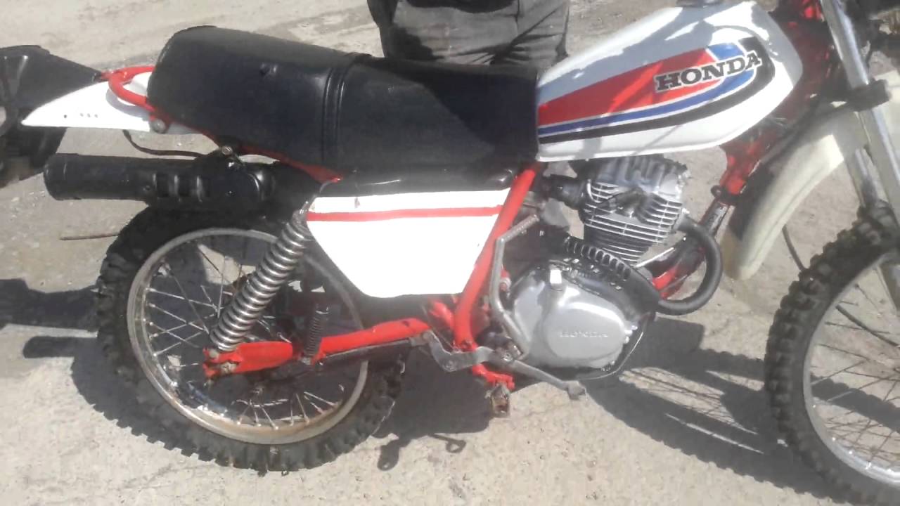 HONDA XL125S Start up
