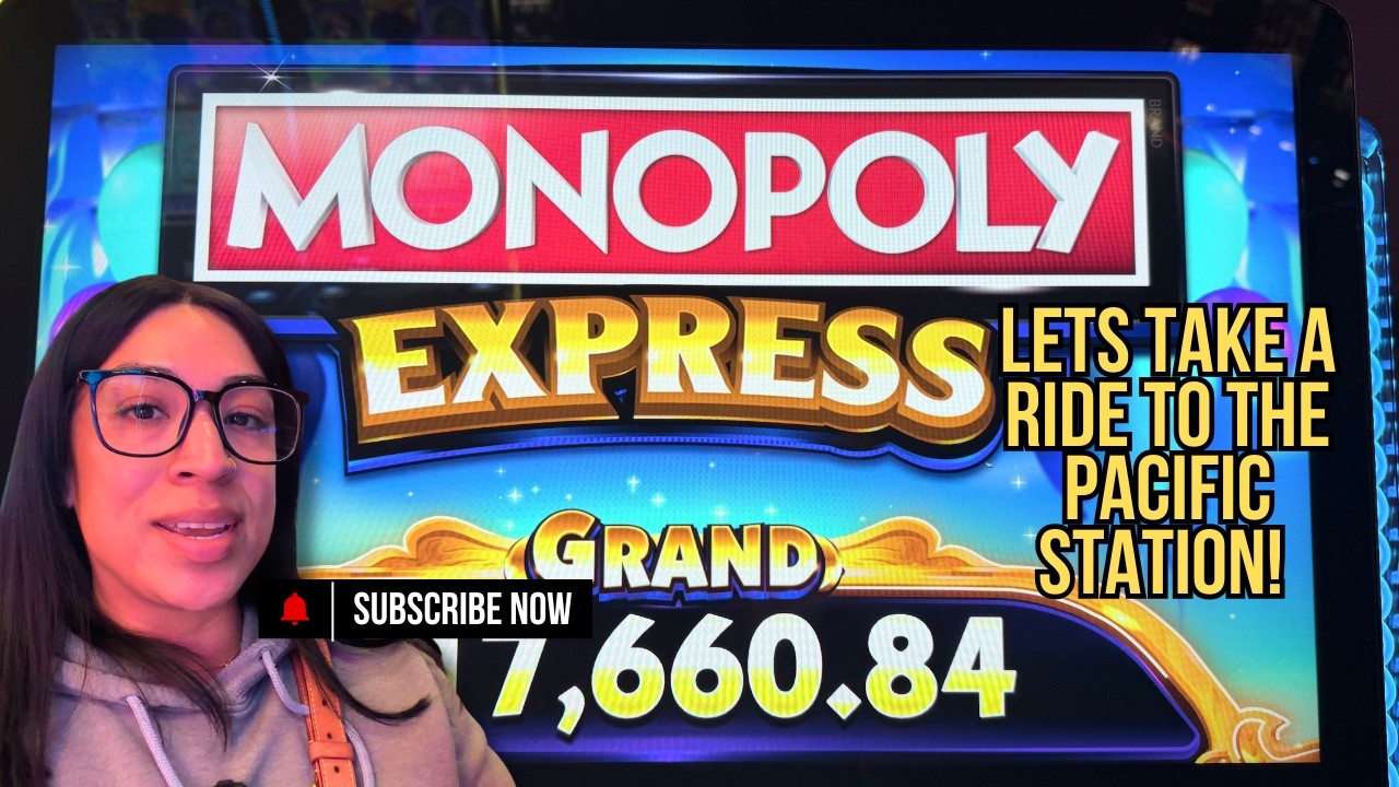 Monopoly Express  Pacific Station - Low Roller
