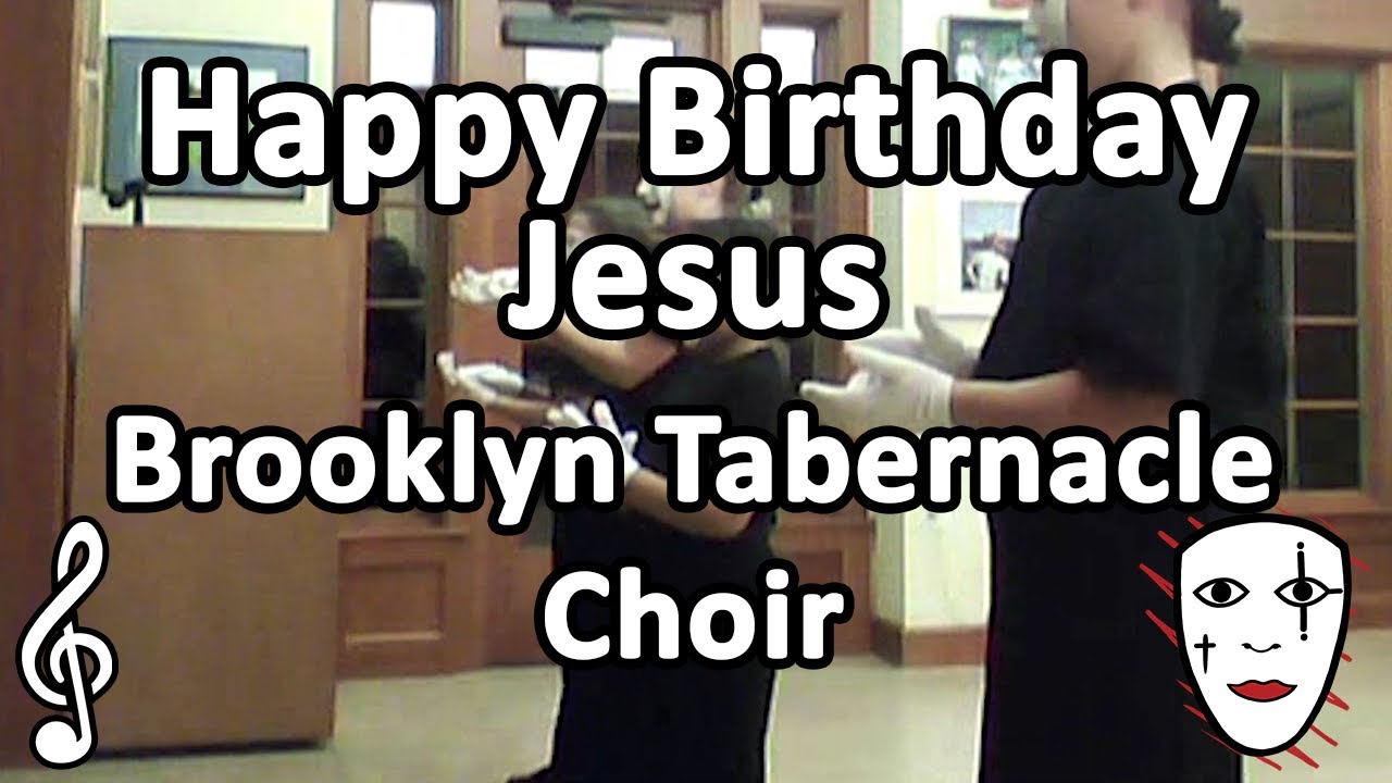 Happy Birthday Jesus - Brooklyn Tabernacle Choir - Mime Song