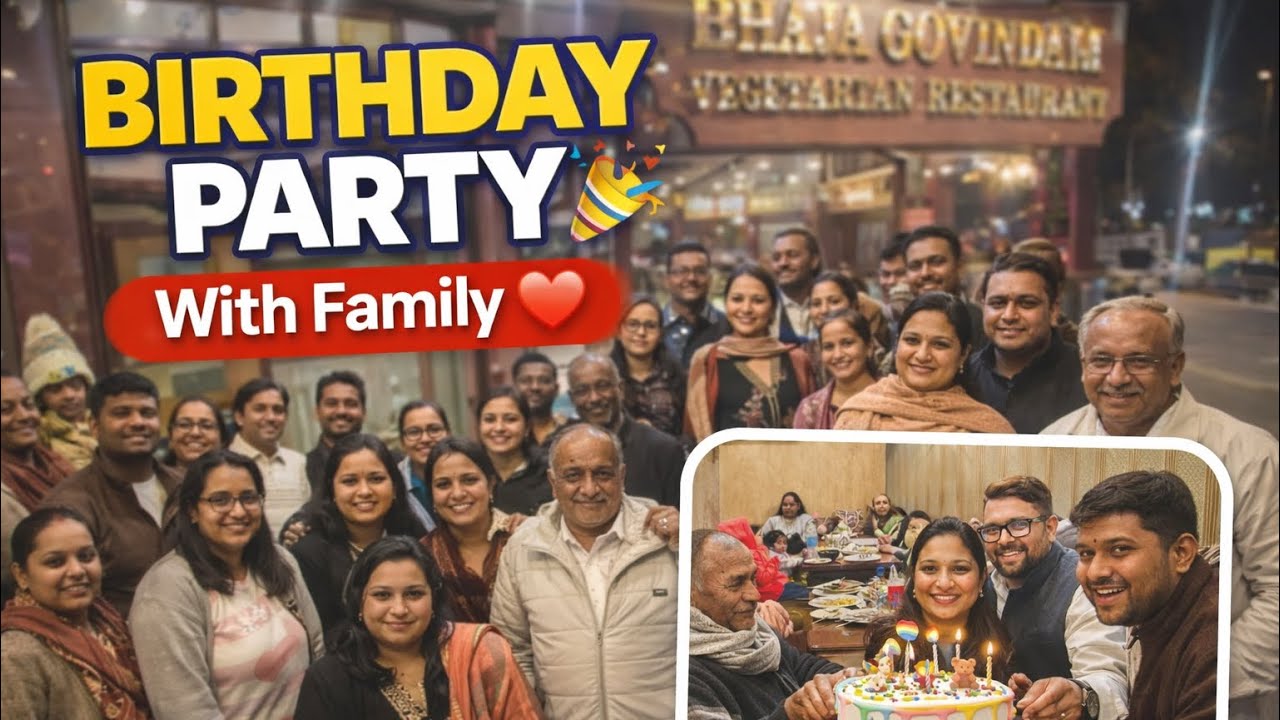 “Birthday Celebration With Family”