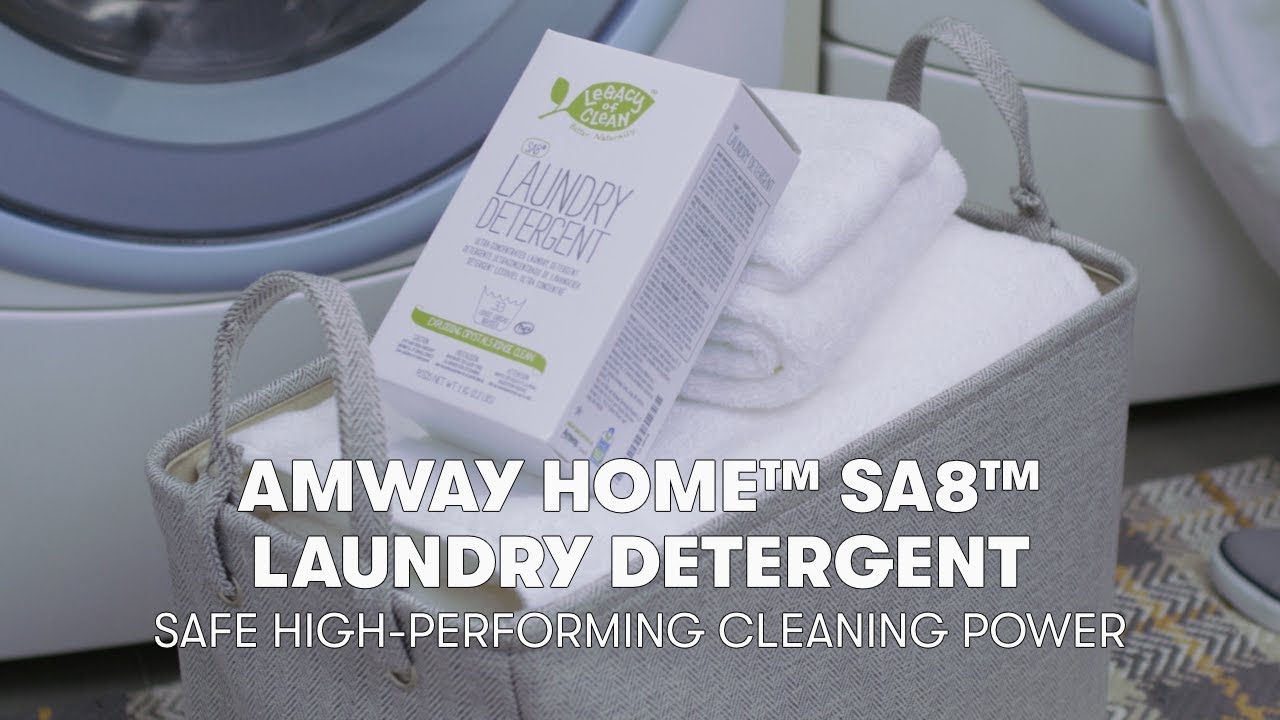 Amway Home™ SA8™ Laundry Detergent: Safe High-Performing Cleaning Power | Amway