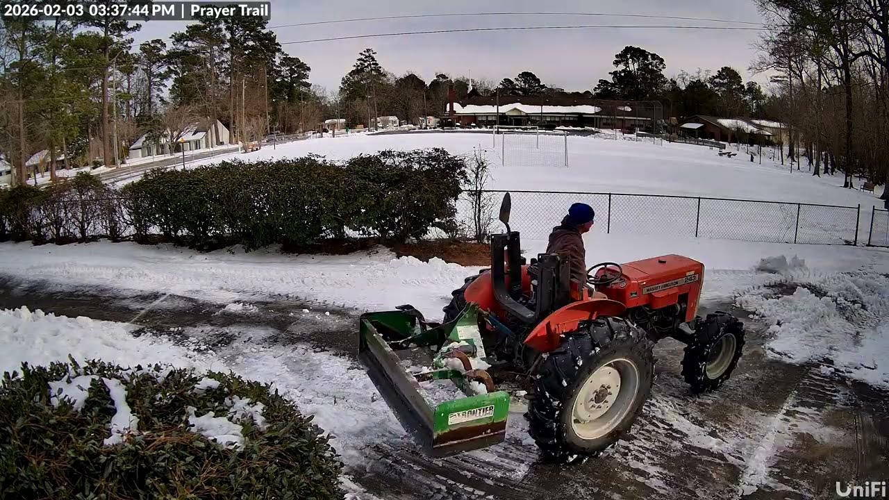 New Bern, NC Snow Melt - Tuesday, February 3, 2026