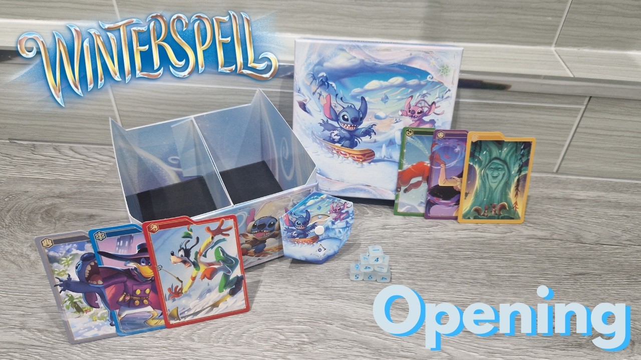 Opening a Disney Lorcana: Winterspell Illumineer's Trove!