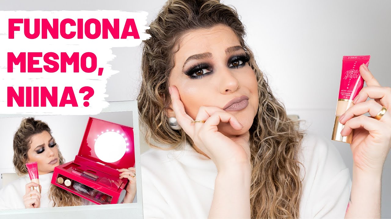 TESTEI A BASE DA NIINA SECRETS COM A EUDORA POR ALICE SALAZAR