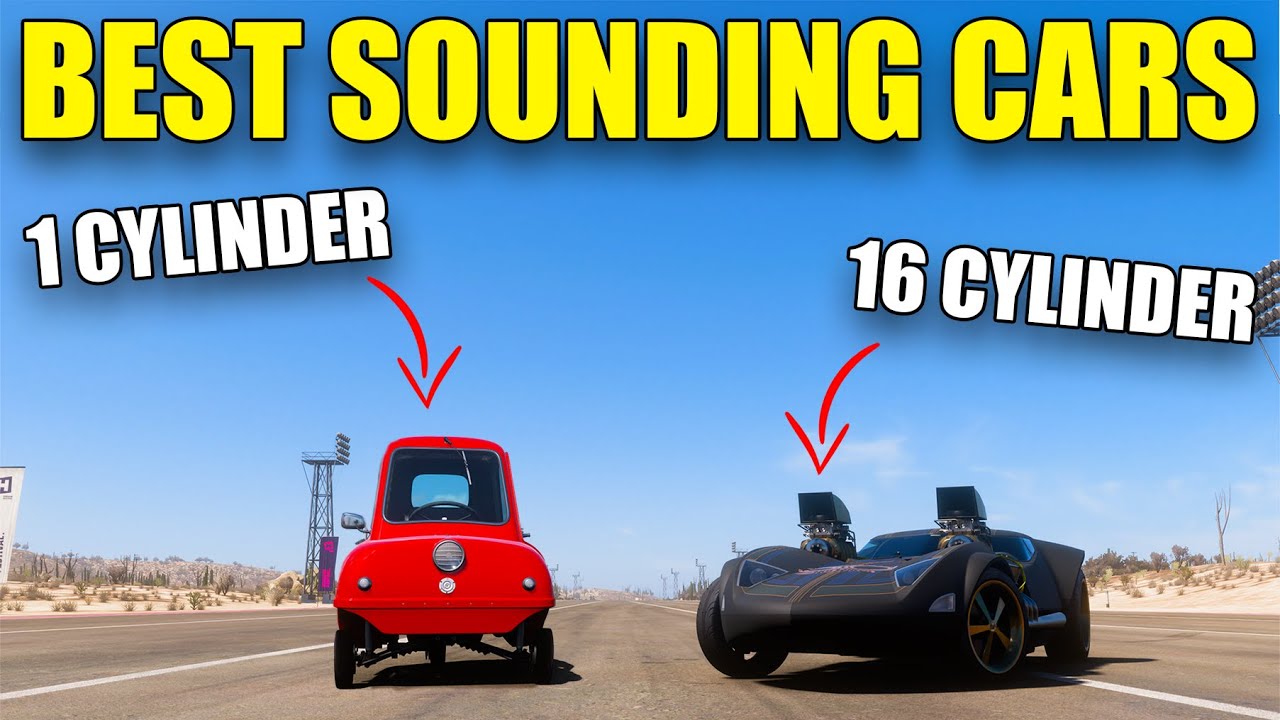 I Found The BEST Sounding Cars For Each Cylinder (1-16) | Forza Horizon 5