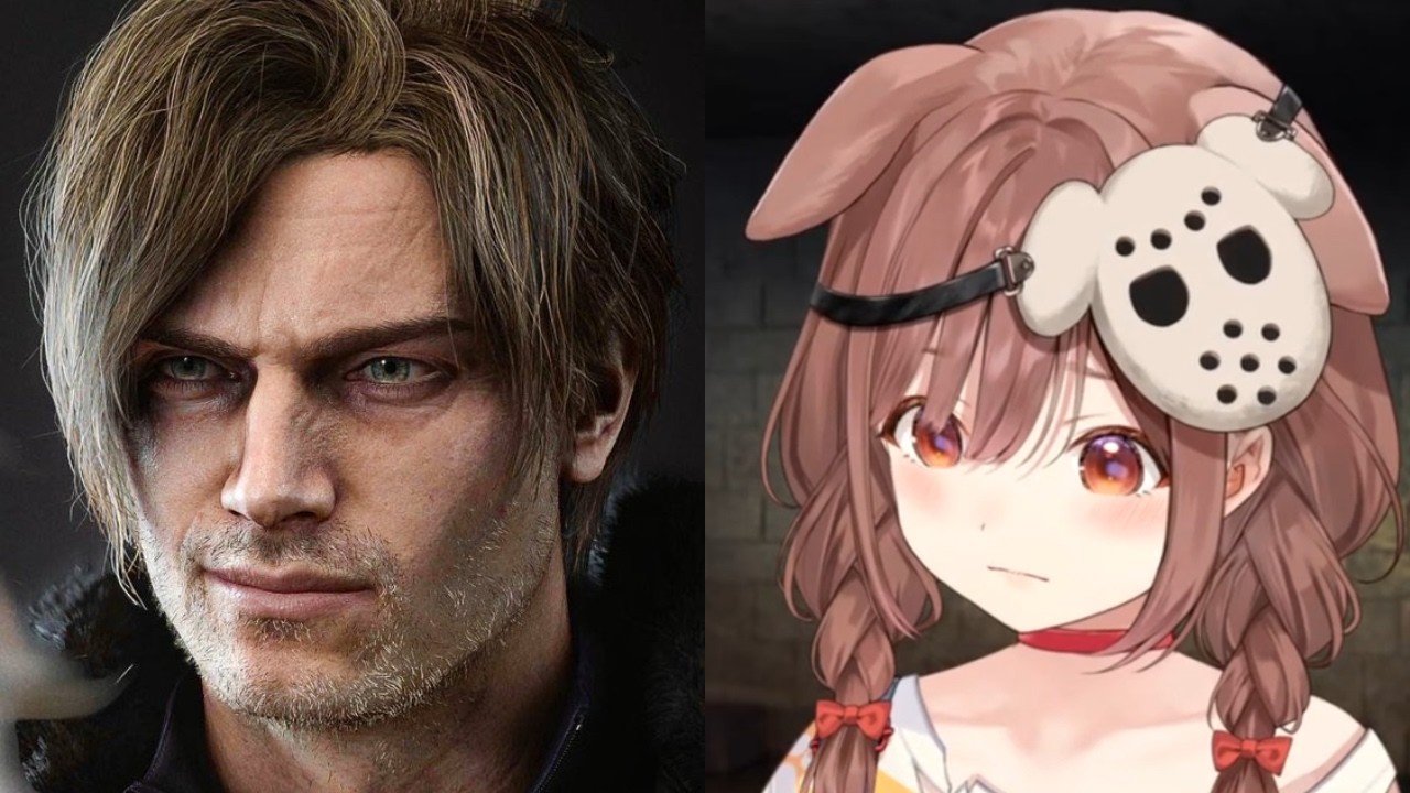 Korone feels so sad about Leon