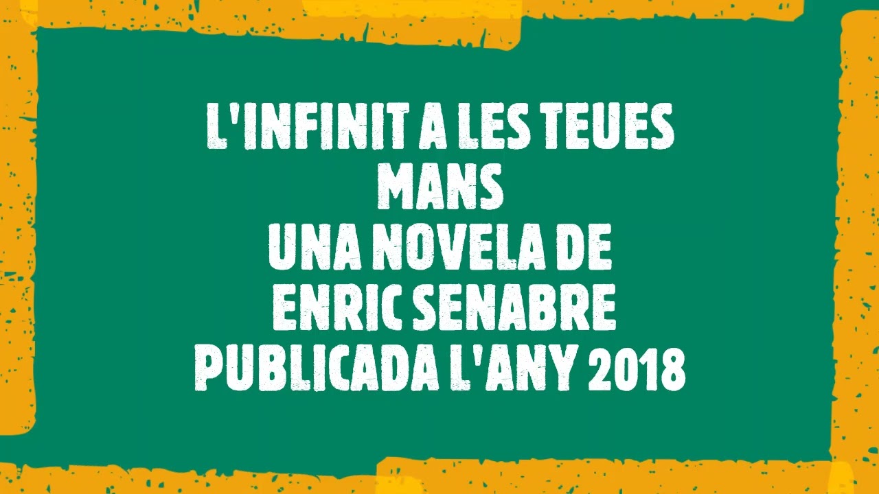 BOOK TRAILES L'INFINIT A LES TEUES MANS