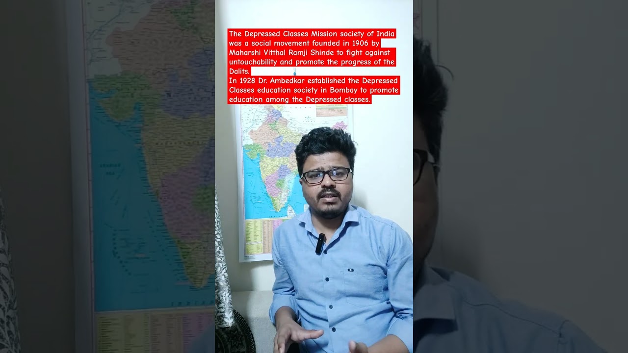 The Depressed Classes Mission & Education society | Father of PIL in India | 