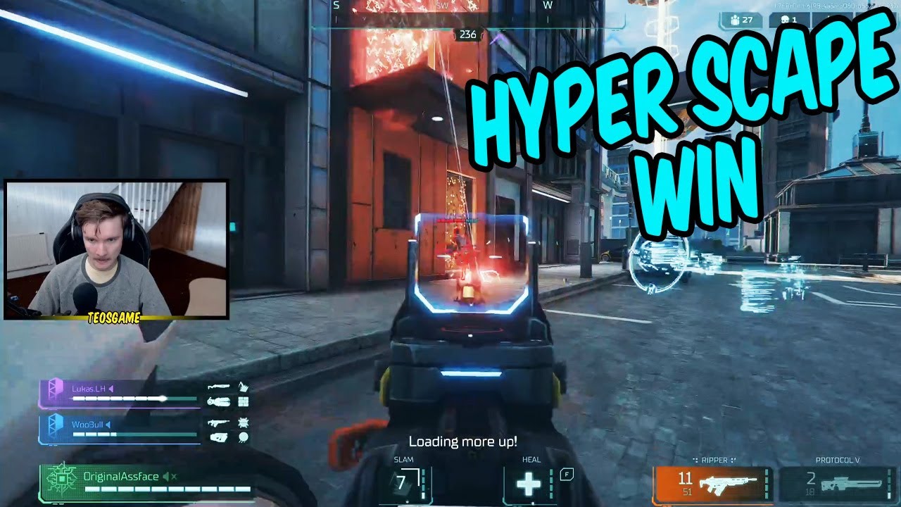 Teo and the boys win in Hyper Scape