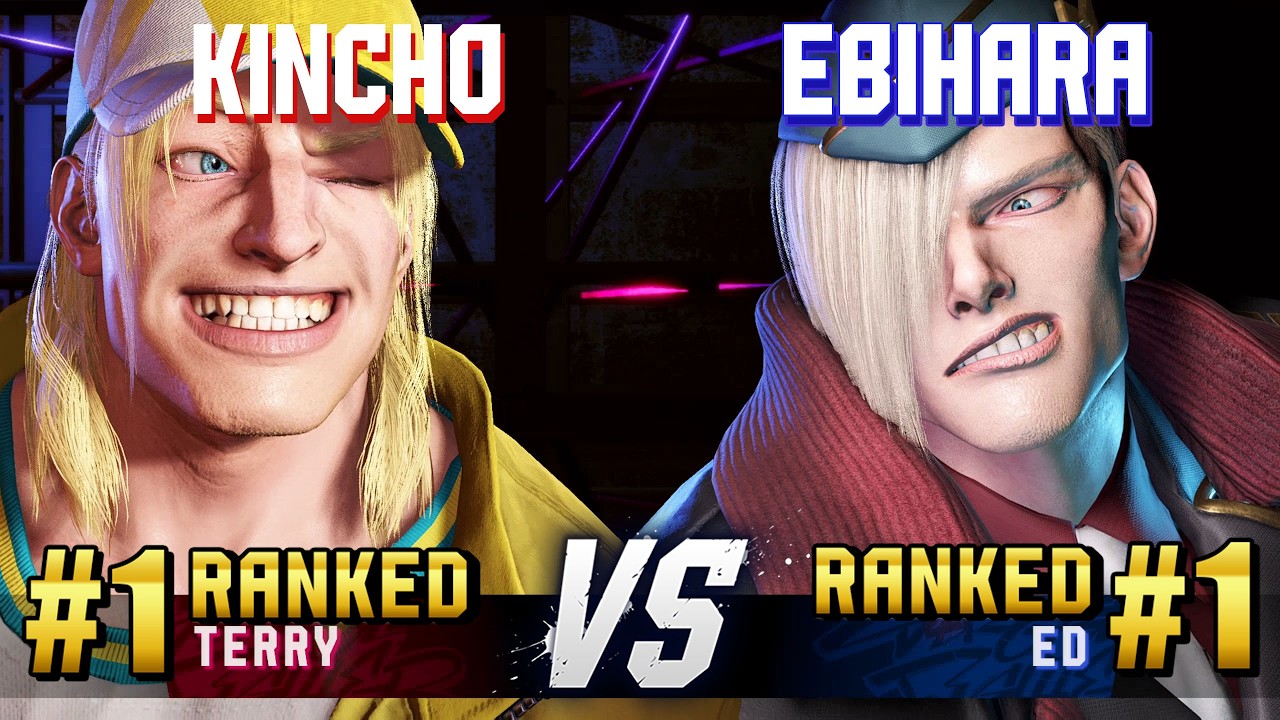 SF6 ▰ KINCHO (#1 Ranked Terry) vs EBIHARA (#1 Ranked Ed) ▰ High Level Gameplay