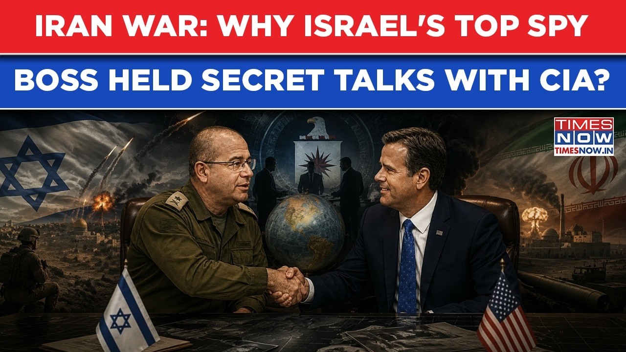 Why Israel Mossad's Top Spy Boss Held Secret Meeting With CIA Amid US' Deadly Bombings Of Iran?