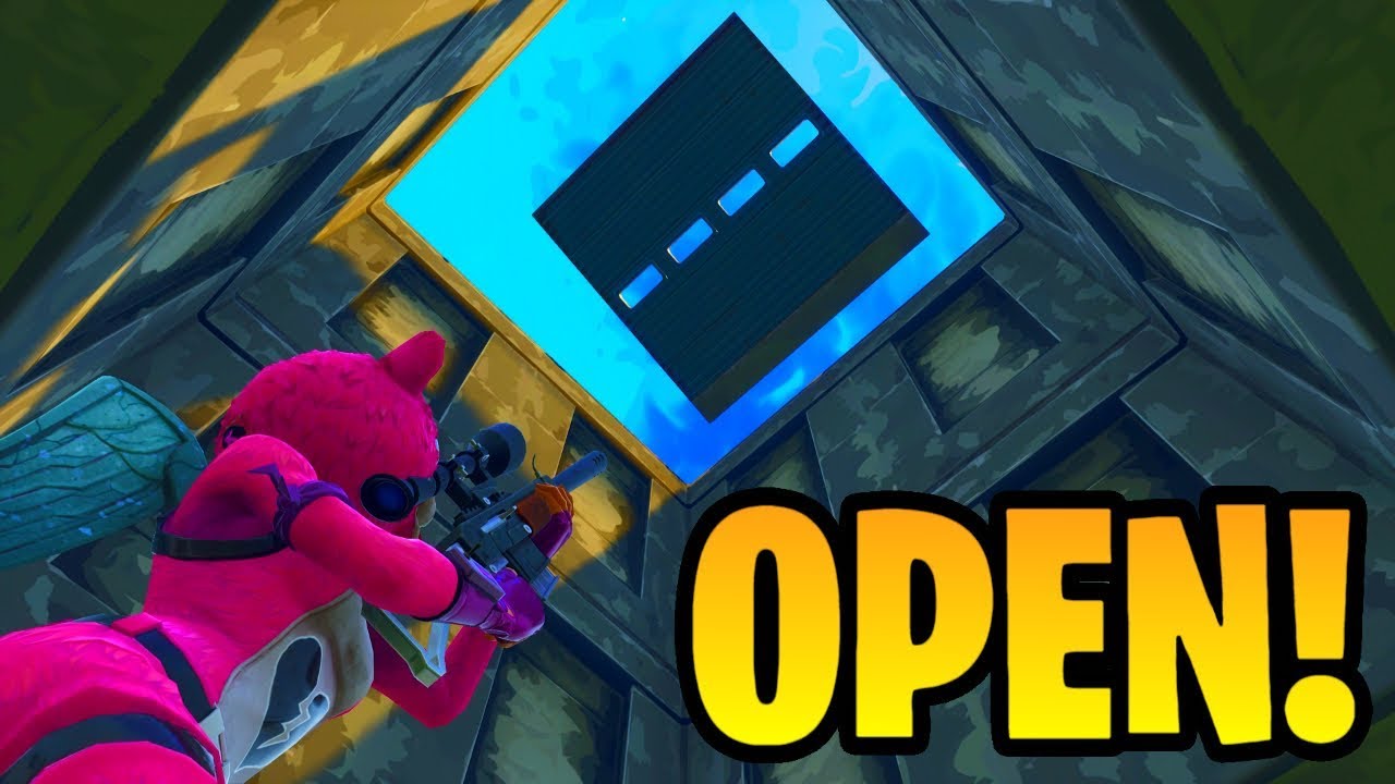THE SECRET BUNKER IS OPEN! (Fortnite: Battle Royale) [Wailing Woods]
