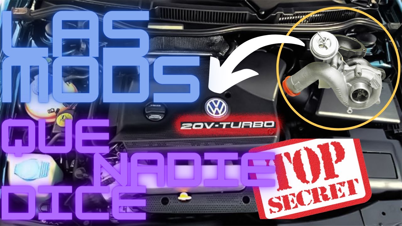 MODIFICACIONES NECESARIAS PARA HACER UN 1.8T 20V K04| PASO A PASO| NUMEROS DE PARTE| ¿VALE LA PENA?🏁