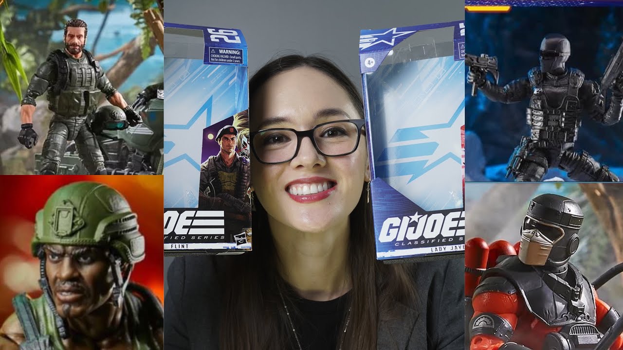 Yo Joe June Hasbro Fan First Friday Recap BBQ Breaker RAM in-hand GI Joe Classified Lady Jaye Flint
