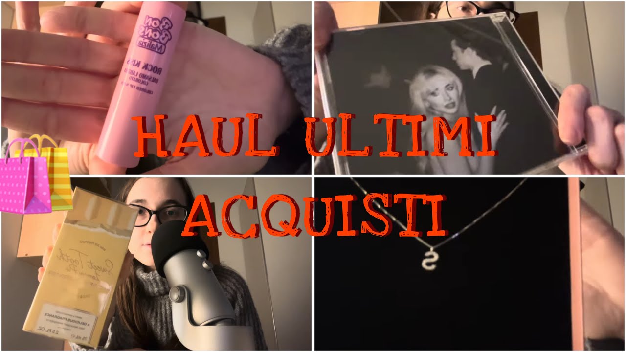 ASMR - HAUL ultimi acquisti + chiacchiere 🛍️✨